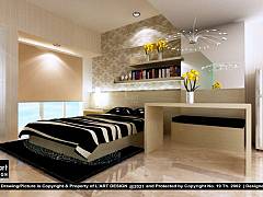 Interior Design Fitout Custom Furniture Apartemen Surabaya